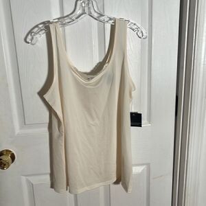 Apostrophe Stretch Lace Trim Tank